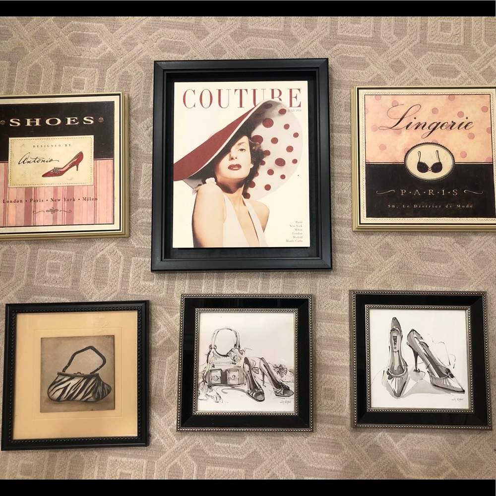 Framed Art Work - Fashion Decor